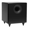 Photo of S8 powered subwoofer speaker in black colour