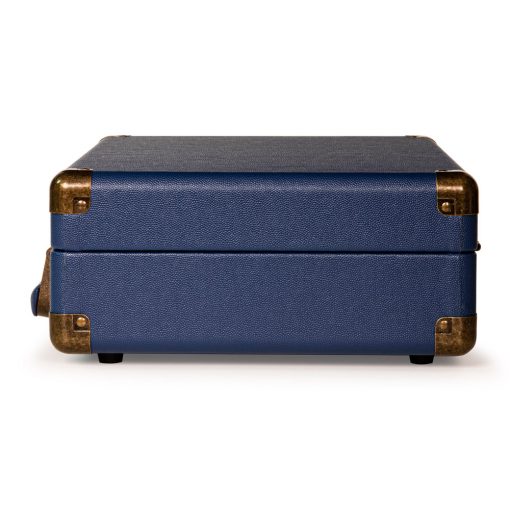 vintage bluetooth portable suit case style turntable with closed cover