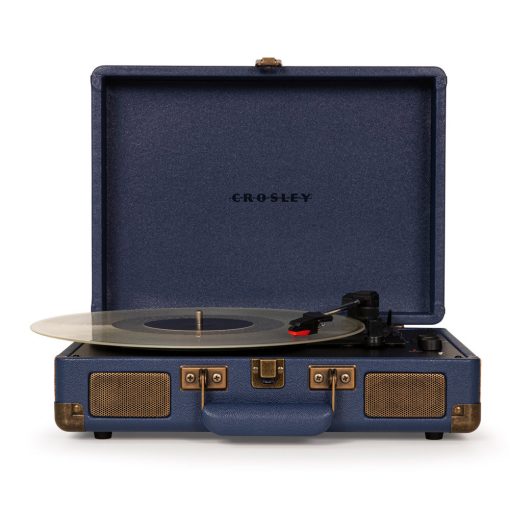 Crosley Cruiser navy colour portable suit case style bluetooth vintage turntable