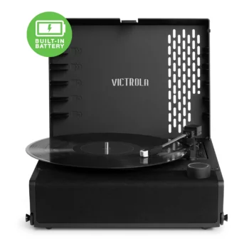 Victrola Revolution Go Record Player in Black colour.